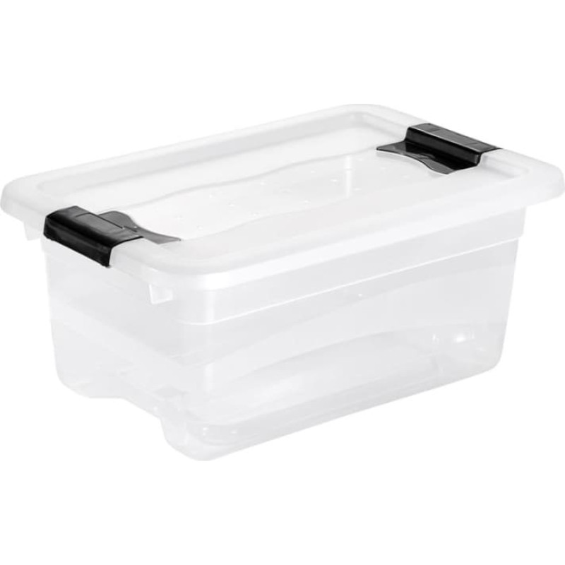 Keeeper Коробка с крышкой Crystalbox Cornelia 29,5x19,5x12,5см 4л прозрачная
