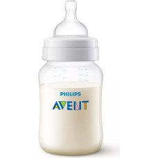 PHILIPS AVENT Антиколиковая бутылочка для кормления 260 мл, соска с медленным потоком 1m+. SCY103/01