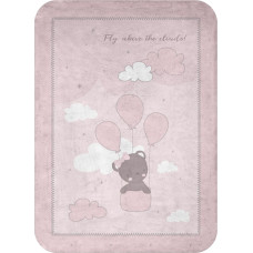 Super soft blanket 110/140 cm Dream Big Pink