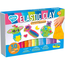 Moon Light Clay Набор для креатива Масса для моделирования (прыгающий пластилин) Elastic 30 шт.