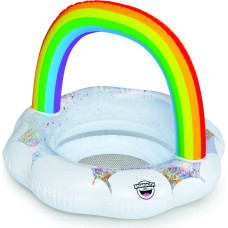 Bigmouth Inflatable float with a seat, Rainbow