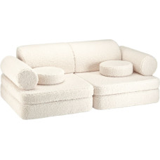 Wigiwama Cream White Settee Диван