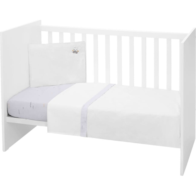 KIKKABOO комплект постельного белья, 3 предмета EU style 60/120 Seally Me