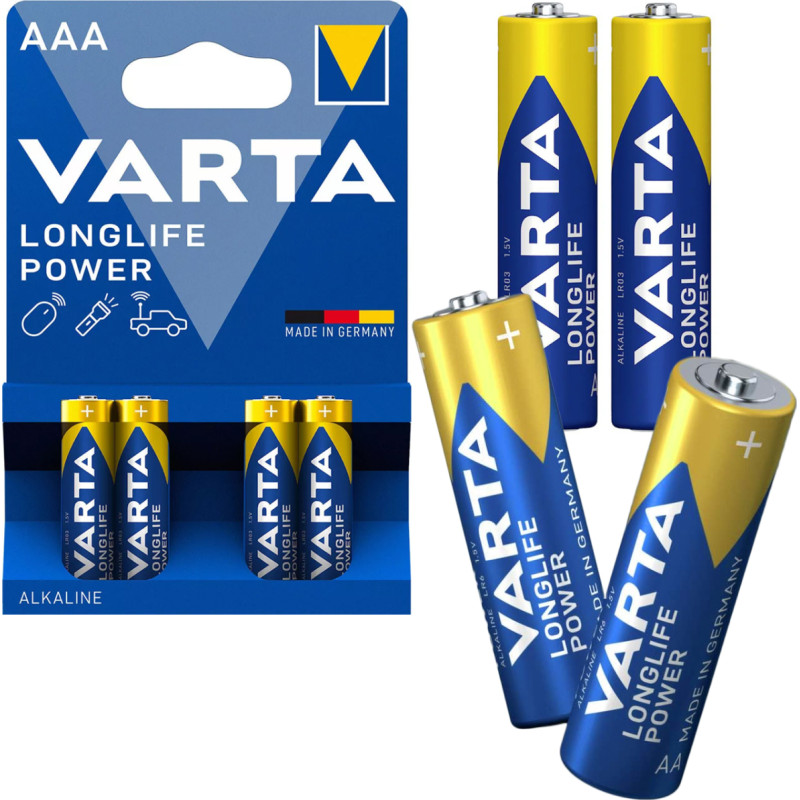 VARTA Щелочная батарейка VARTA LR03/AAA 4 шт.