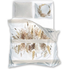 POŚCIEL KPL.160X200+2x70X80 BOHO 003 SATYNA BAW.