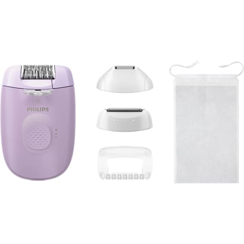 Philips 4000. sērijas epilators ar vadu, violets - BRE257/00