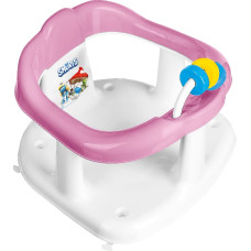 Maltex Krzesełko do kąpieli Smerfy/zabawki, różowy/biały