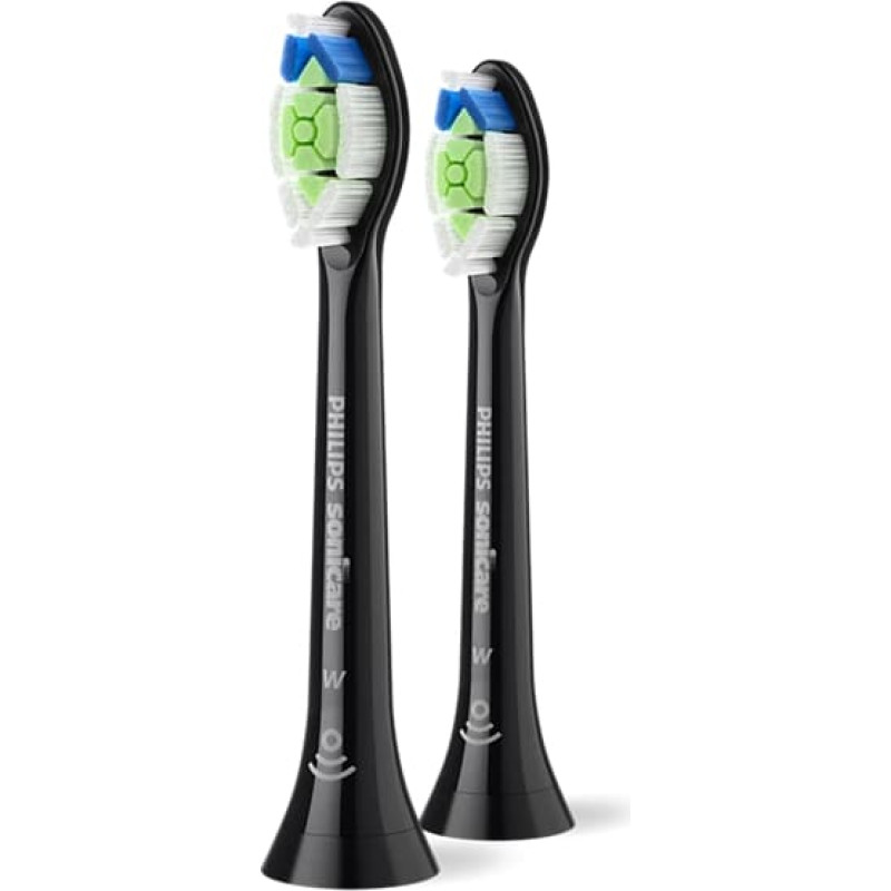 Насадки для зубной щётки Philips Sonicare Optimal White (2 шт.), чёрные — HX6062/88
