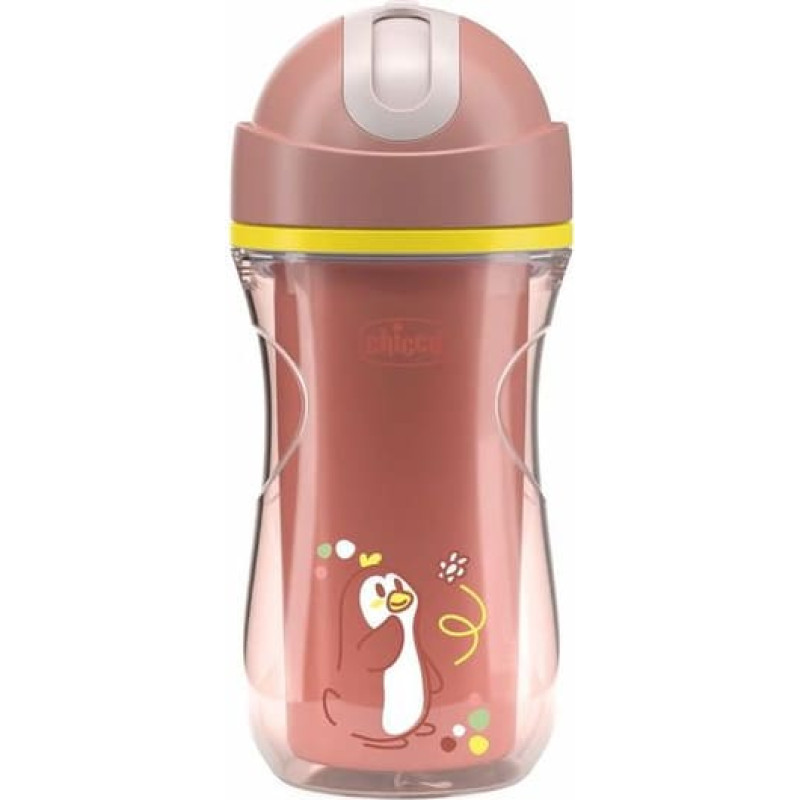 Chicco 180721 THERMAL MUG 266ML STRAW 14+ PEACH