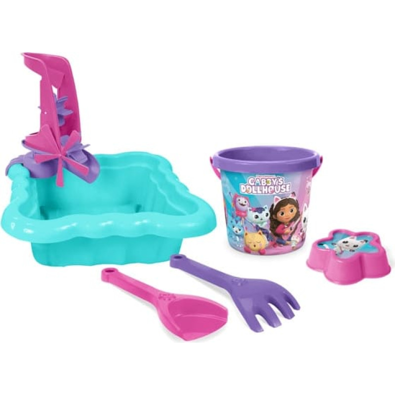 Wader 82160 Gabby's Dollhouse piaskownica z kompletem do piasku