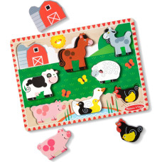 Melissa & Doug Мои первые пазлы Ферма