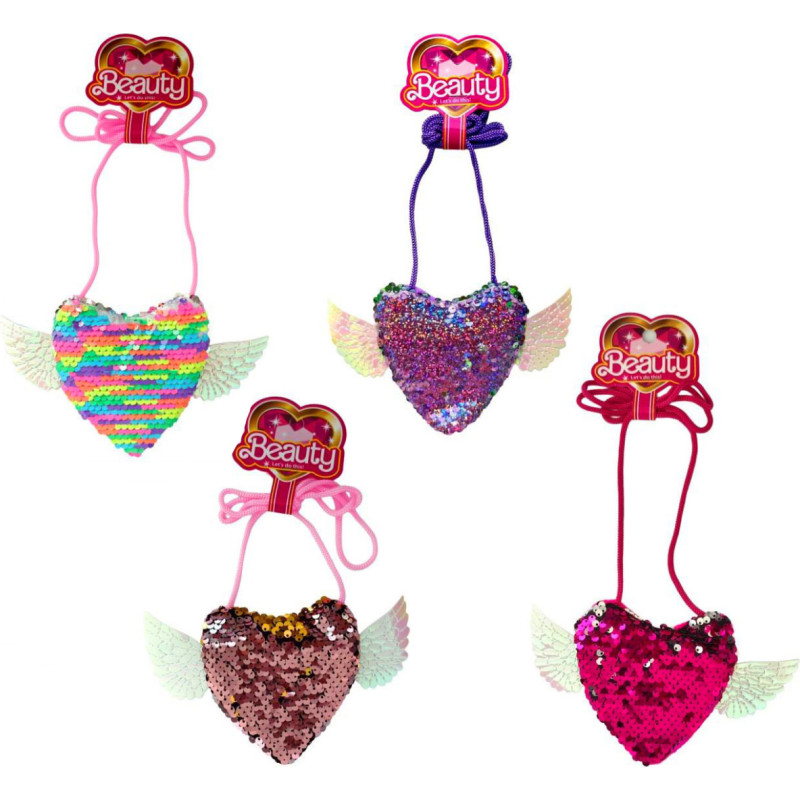 TOREBKA CEKINOWA SERCE