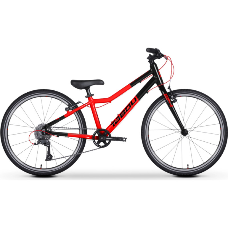 Tabou Laste jalgratas TABOU Superlite 24, punane-must