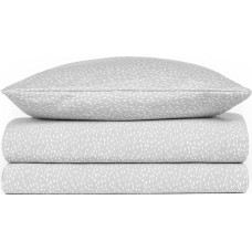Julius Zollner Gultas veļas komplekts JERSEY “Tiny Squares Grey" 80x80 + 35x40 cm