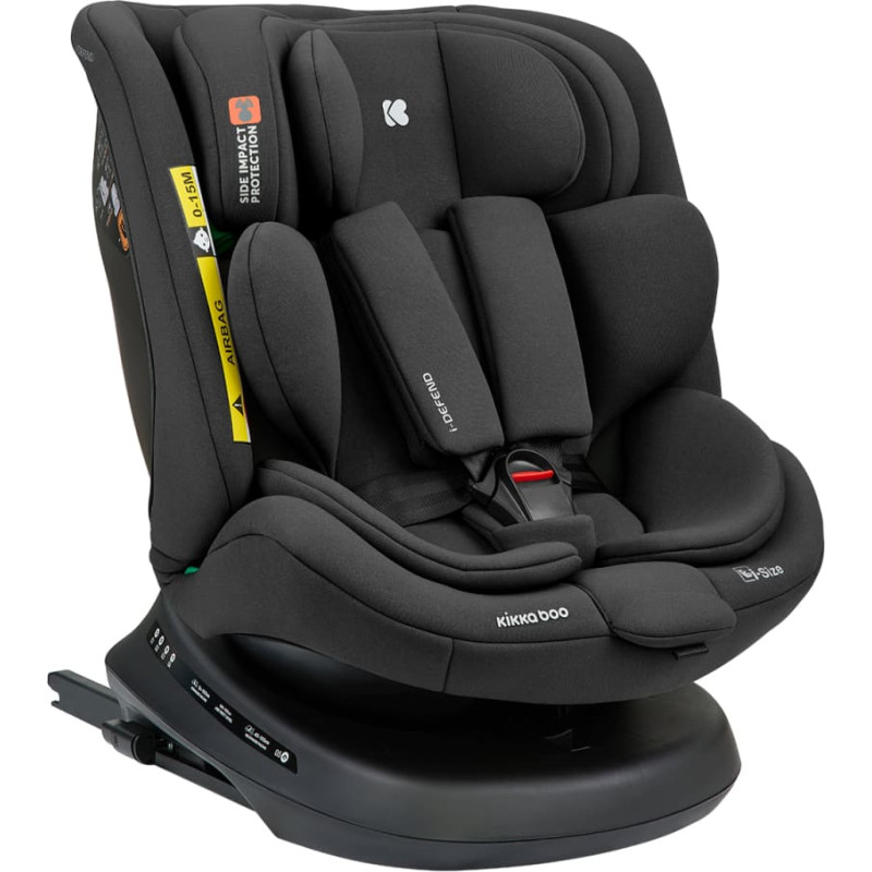 KIKKABOO Автокресло 40-150 cm i-Defend i-SIZE Black