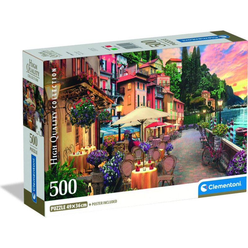 Clementoni Puzzle lake como, 500 pcs, 35582