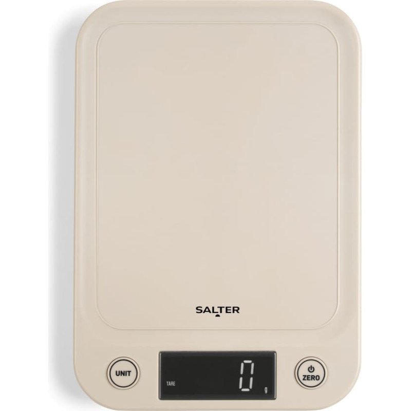 Salter 1067 TFXEU12 Digital Kitchen Scale &ndash; Cream