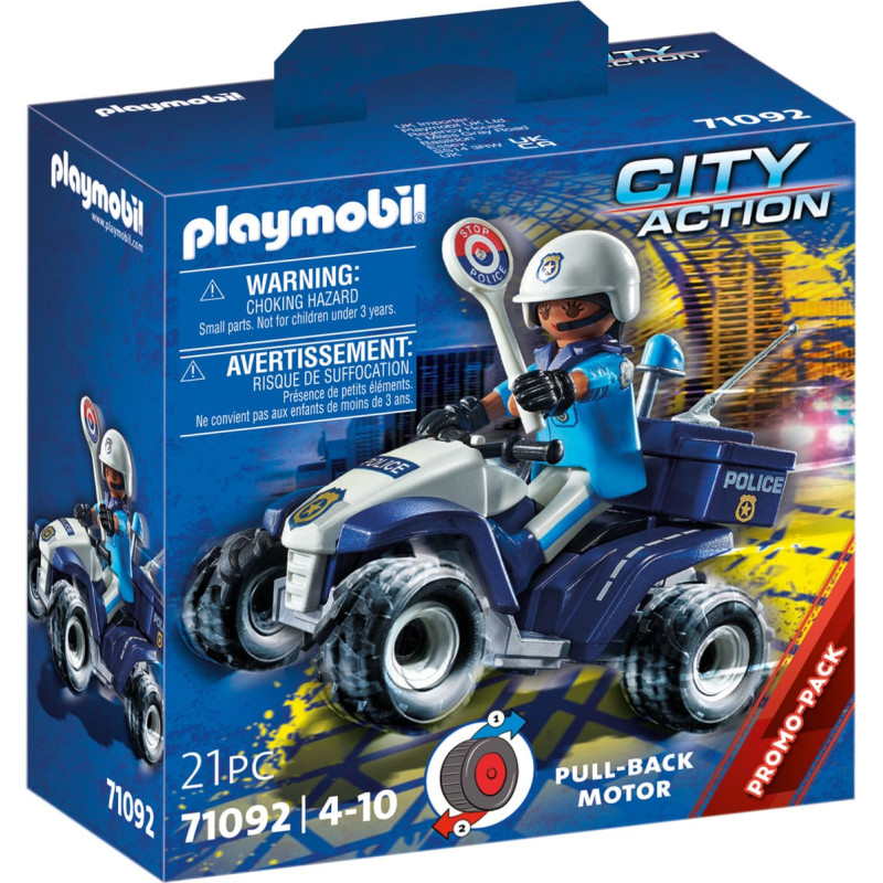 Playmobil Полиция - скоростной квадроцикл 71092