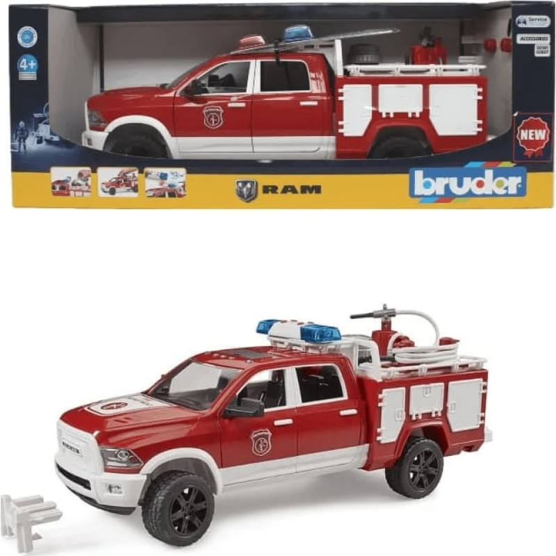 Bruder 1:16 RAM 2500 fire engine truck with L+S Module, 02544