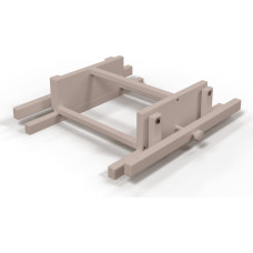 Ingvart Маятниковый механизм для круглой/овальной кровати Smart Cappuccino