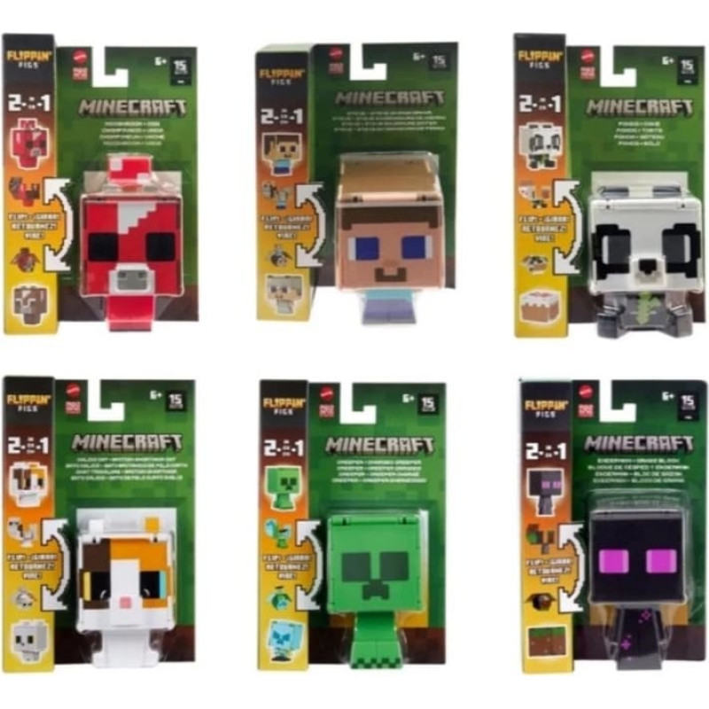 Minecraft muunduvad figuurid