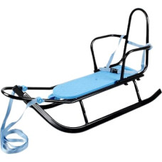 Adbor PICCOLINO Black Edition Санки со спинкой, синий