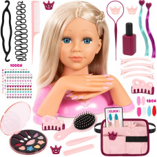 Bayer juuksemodell Charlene lisadega