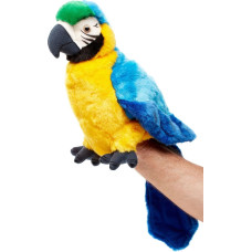 Uni-Toys Мягкая игрушка Перчаточная кукла Попугай, 26 см