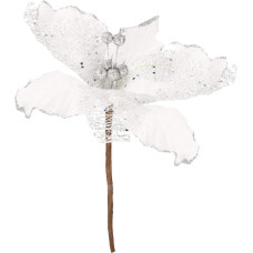 Springos Рождественское украшение "Пуансеттия" Springos CA0799, 24&times;15 см