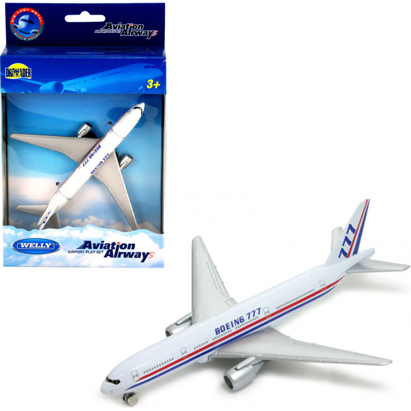 WELLY SAMOLOT METALOWY BOEING 777