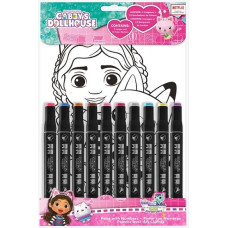 Kids Euroswan - Akcesoria Licencyjne PAINT BY NUMBERS - GABBYS DOLLHOUSE