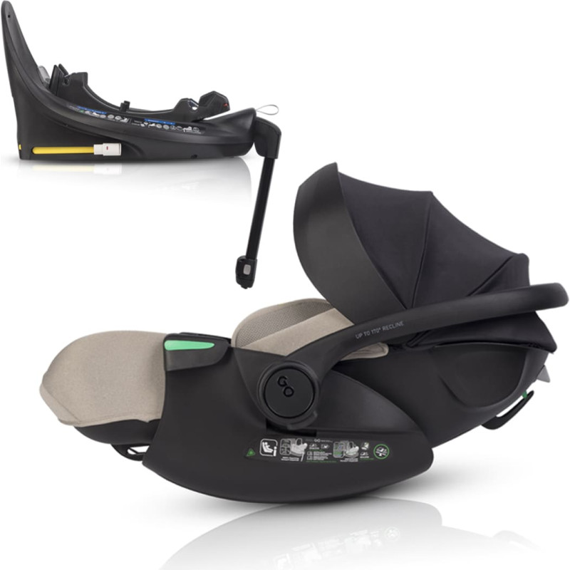 Euro-Cart EASY GO Fotelik samochodowy BUZ XTD PRO TAUPE