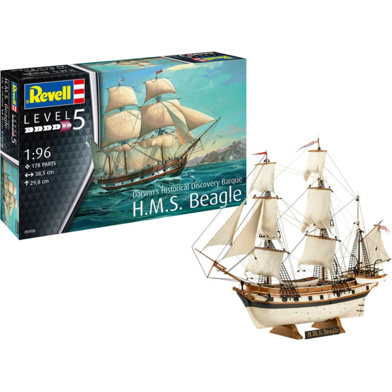 Revell H Darwin's Historical Discovery Barque H.M.S. Beagle сборная модель &ndash; конструктор