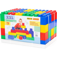 Polesie Конструктор-кубики XXL 72 эл.