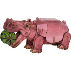 Makebug 3D Paper puzzle hippo, MB-D-0019