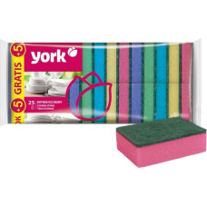York Губка для мытья посуды 25+5 шт. в подарок