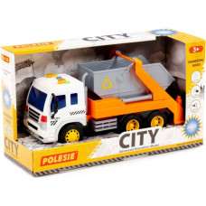 Polesie Мусоровоз со звуком, инерционный, в коробке 32 см 86228