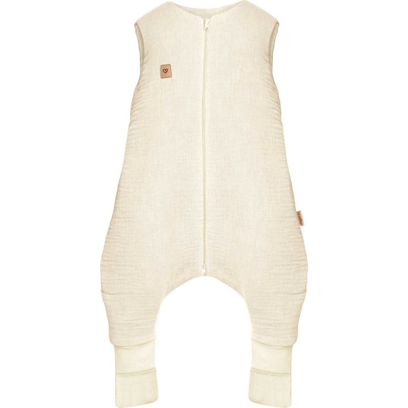 Sleeping bag with legs muslin 0,5 TOG Malaga 2-4y vanilla