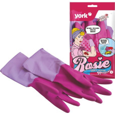 York Ароматизированные резиновые перчатки ROSIE "L"