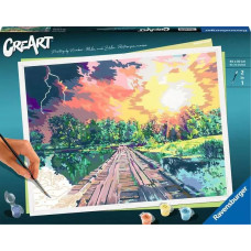 Ravensburger Картина по номерам &ndash; CreArt: Волшебный свет (Magical Light)