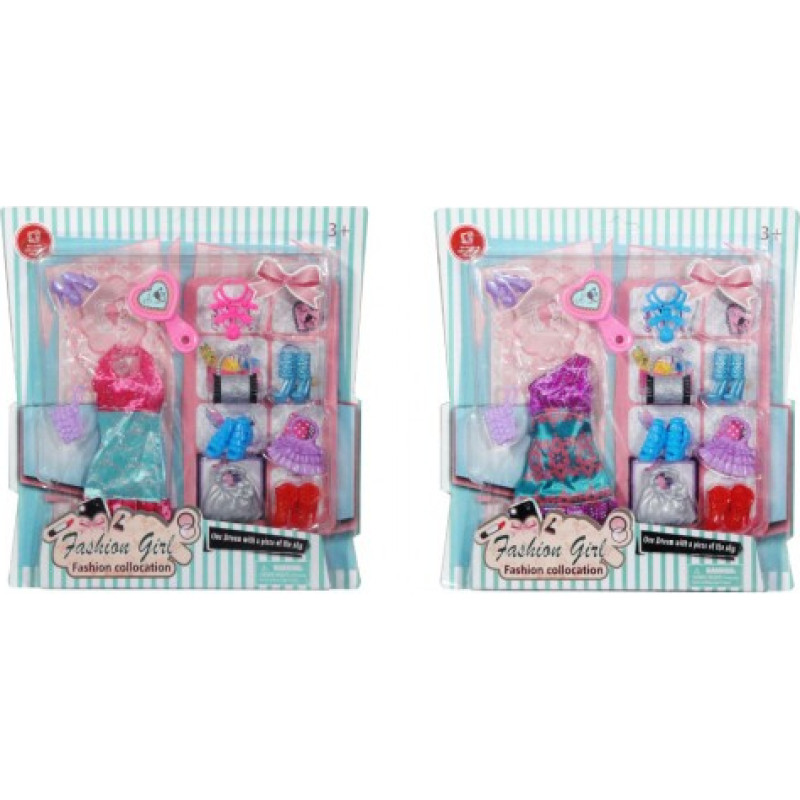 Swede Leļļu apģērbu un aksesuāru komplekts Q4630