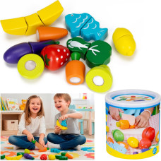 Springos Деревянный игровой набор &laquo;резка фруктов и овощей&raquo; Springos KG0058