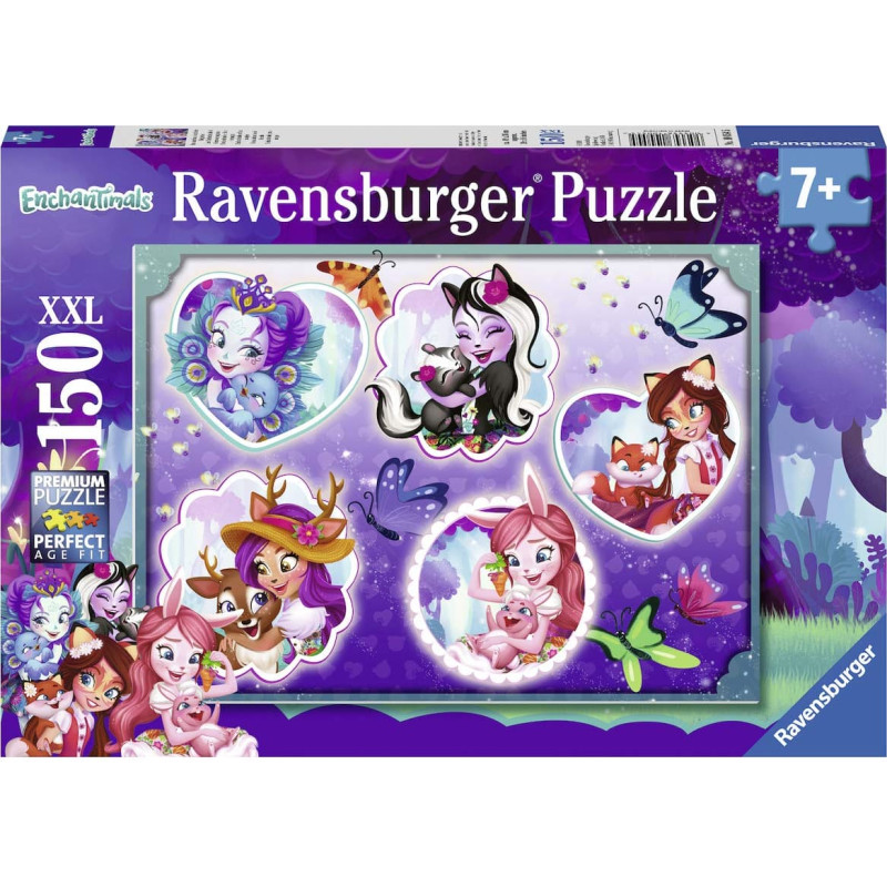Ravensburger Пазл 150 элементов Энчантималс