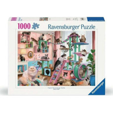 Ravensburger Пазл 1000 Рай кошачьего дерева