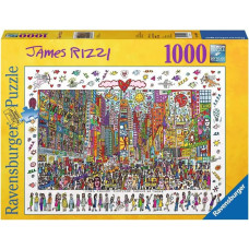 Ravensburger Пазл 1000 Джеймс Рицци: Таймс-сквер