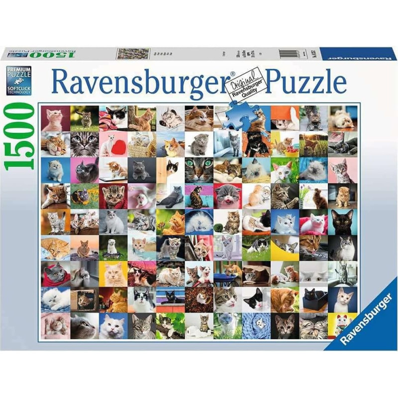 Ravensburger Пазл 1500 99 кошек