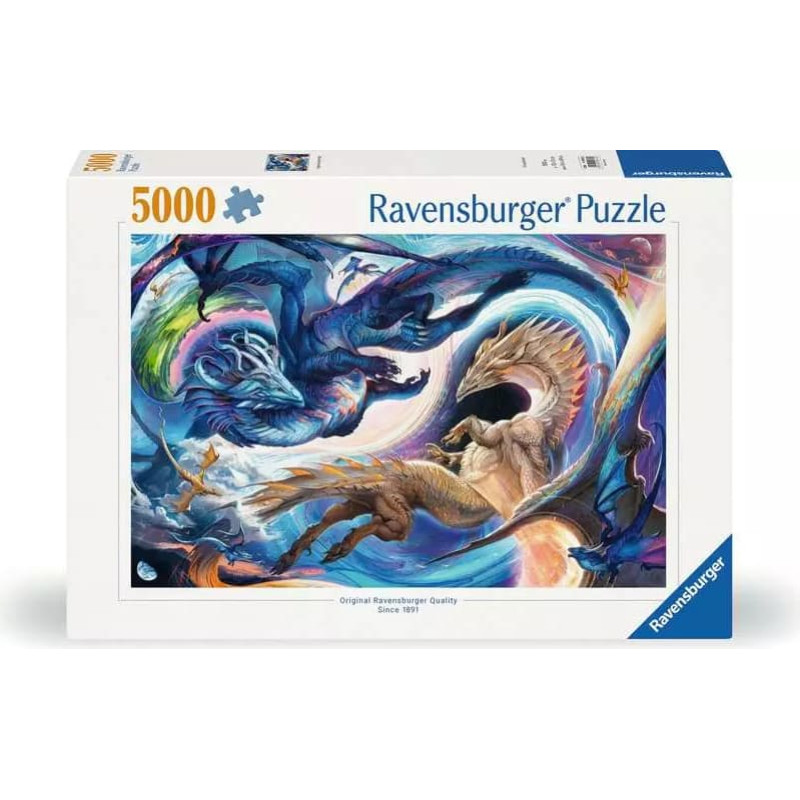 Ravensburger Пазл 5000 Дракон: день и ночь