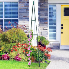 Садовая пергола LUARO, подставка для цветов, для вьющихся роз, металлическая пирамида