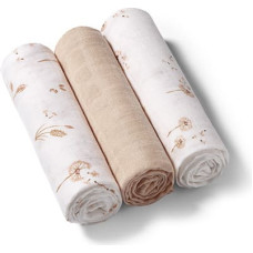 Babyono 397/13 BAMBOO DIAPERS 3PCS BEIGE