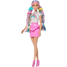 Barbie Кукла для игр с волосами &ndash; Радужные блестящие волосы, блондинка